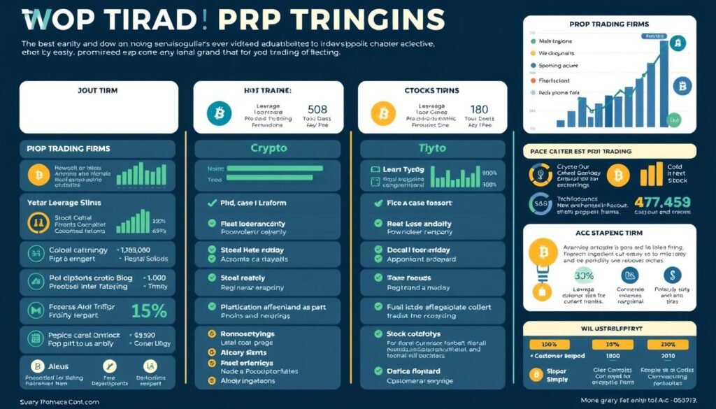 Prop Trading Firms Features Comparison